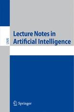 Lecture Notes in Artificial Intelligence